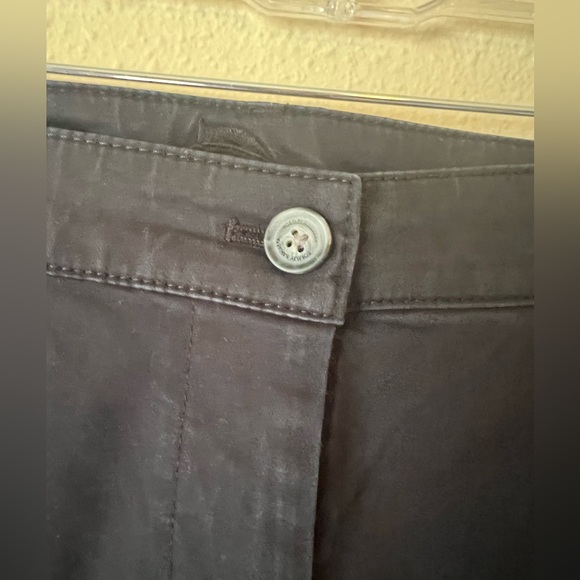 TOMMY BAHAMA Cropped Flat Front Black Barocay Pants Size 16 - Picture 9 of 16